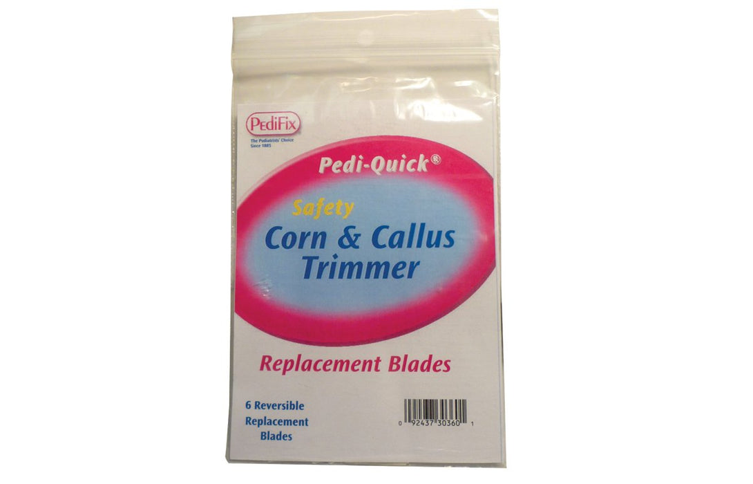 Pedi Quick Safety Corn & Callus Trimmer   Replacement Blades One Size - P3036