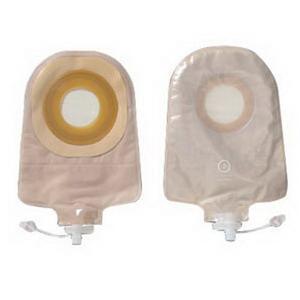 RX ONLY Premier 1Pc Urostomy Pouch, Pre-sized Flextend Barrier, 51mm Opening, 9" L, Transp, 10/BX- - 8464