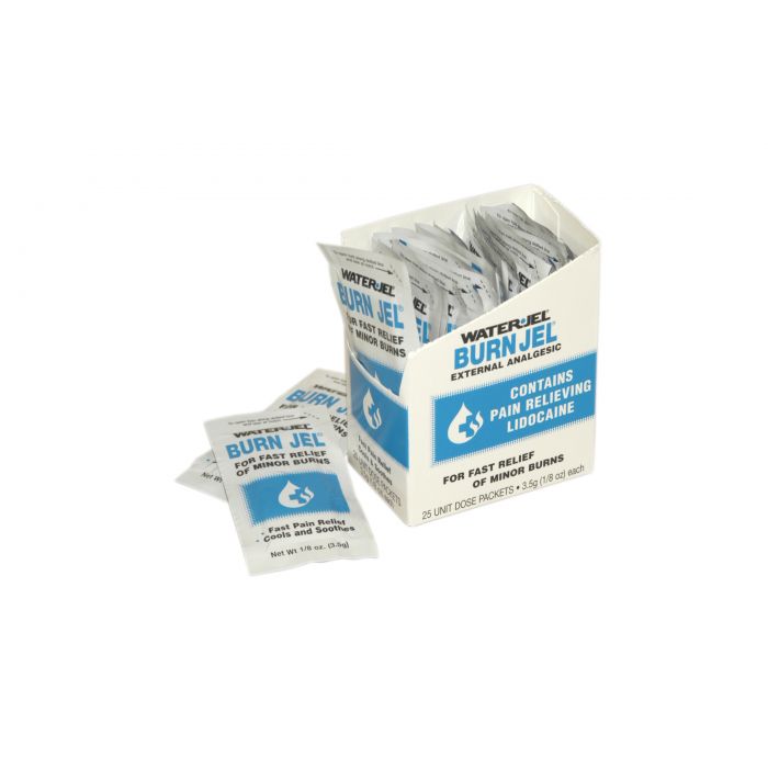 WaterJel Burn Jel Packets, 25/box