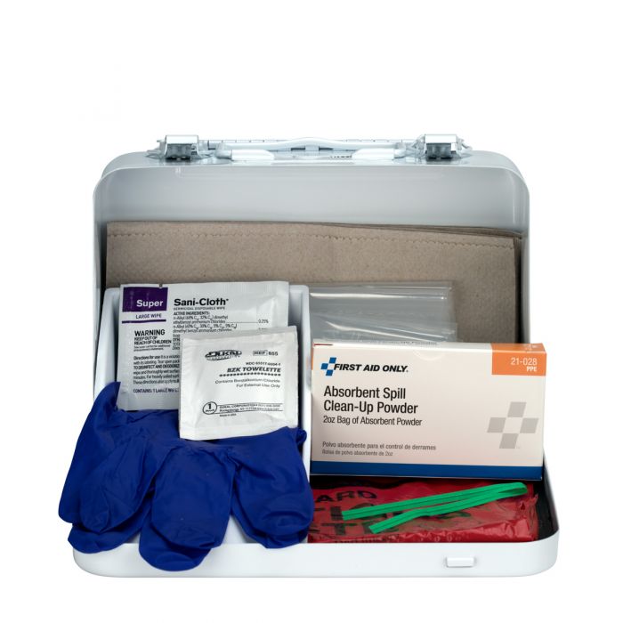 BBP Spill Clean Up Kit, Metal Case