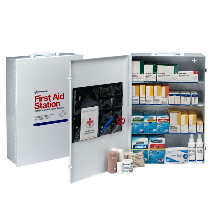 4 Shelf First Aid Metal Cabinet