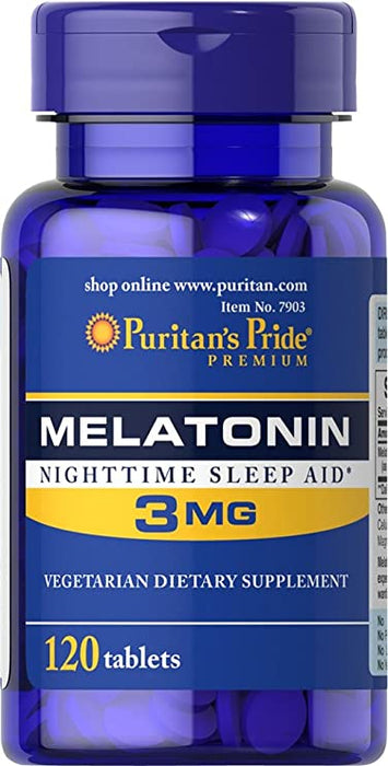 Melatonin 3 mg 120  Tablets 7903 - 7903