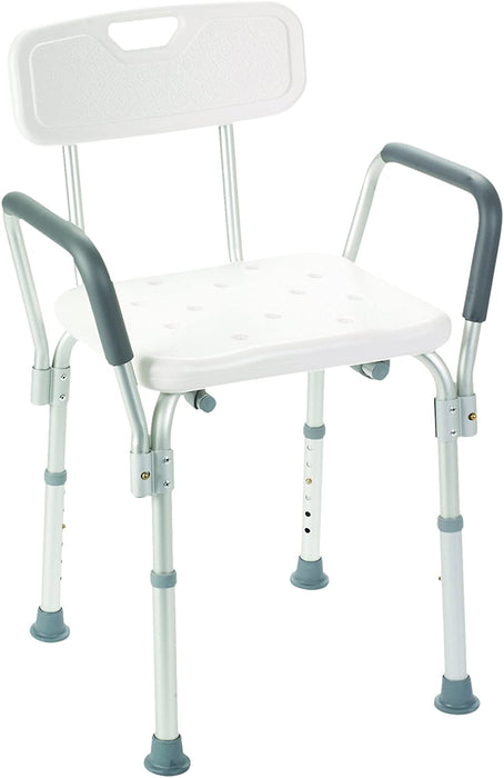 Deluxe Bath Bench with Back