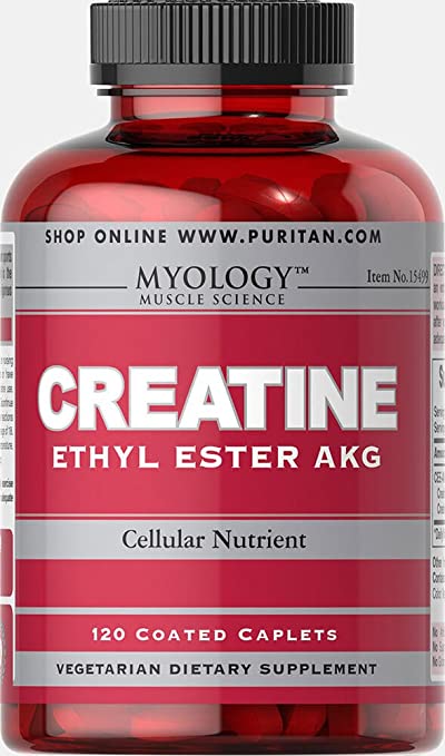Creatine Ethyl Ester AKG 120  Caplets 15499 - 15499