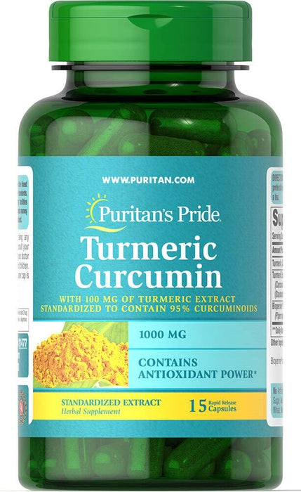 Turmeric Curcumin 1000 mg with Bioperine 5 mg 60  Capsules 78826 - 78826