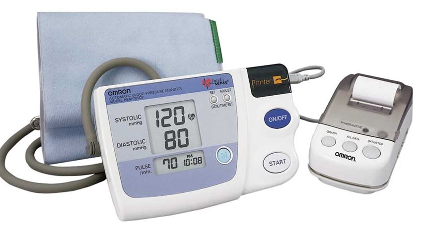 Omron Automatic Blood Pressure Monitor with Printer