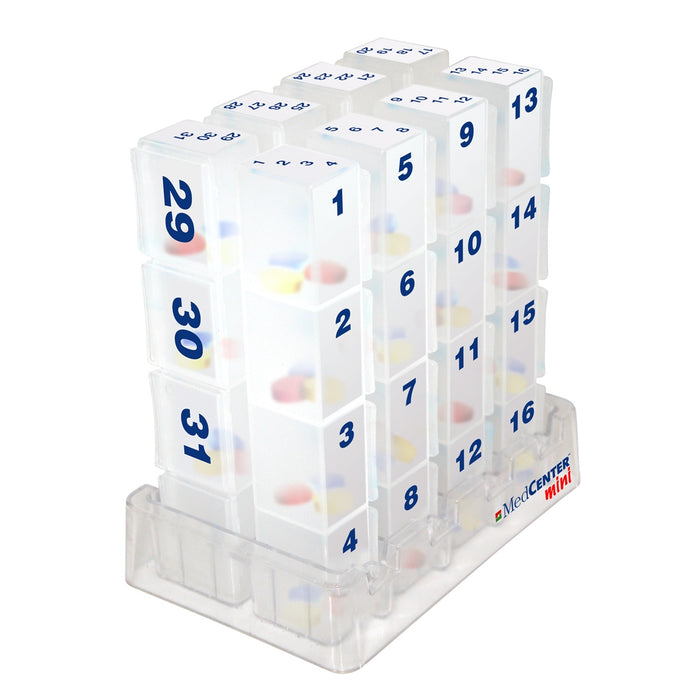 MedCenter Systems Smartpack 31 Day Mini Pill Organizer