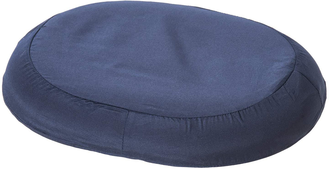 Molded Donut Cushion With Blue Cover - N8002