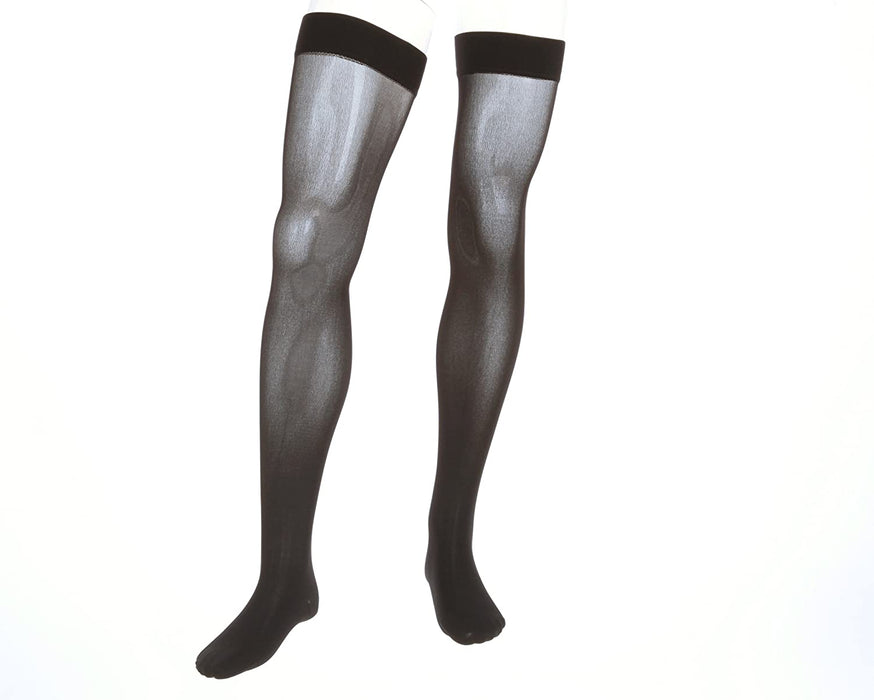 20-30 ASSURE THIGH W/ TB CT BLK M - 13952