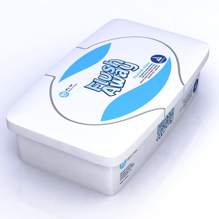 Flushable Wipes (Adult) tub pack,  9x1310/PK - 1321
