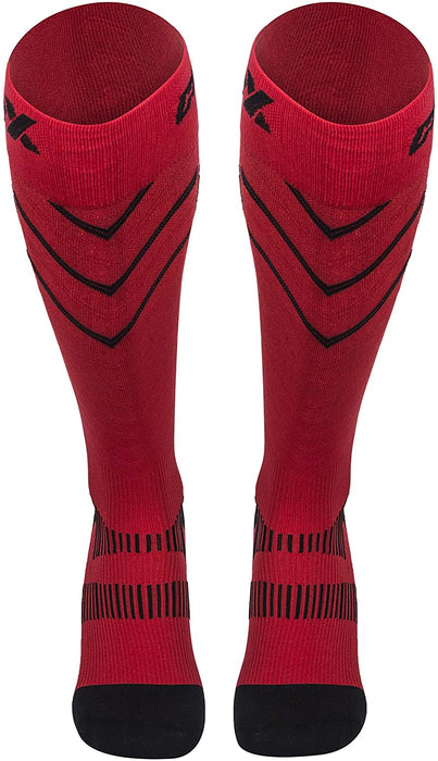 CSX SOCK 15-20 BLACK ON RED XL, X200BR-XL - X200BR-XL