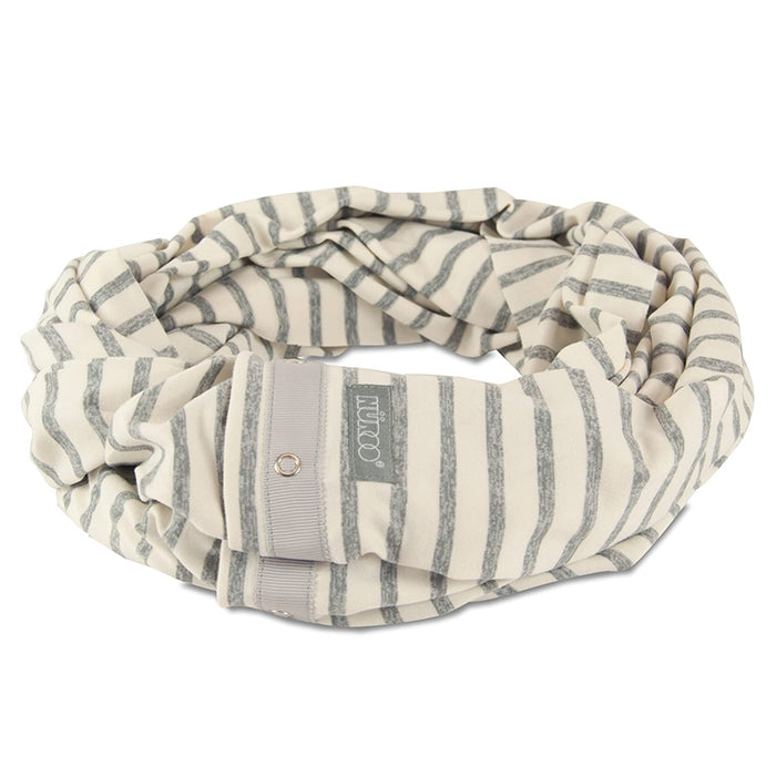 NuRoo Scarf Gray Stripe, Gry Stripe - 08120