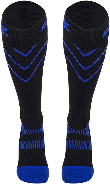 CSX SOCK 15-20 ROYAL ON BLACK, X200RYB-S - X200RYB-S