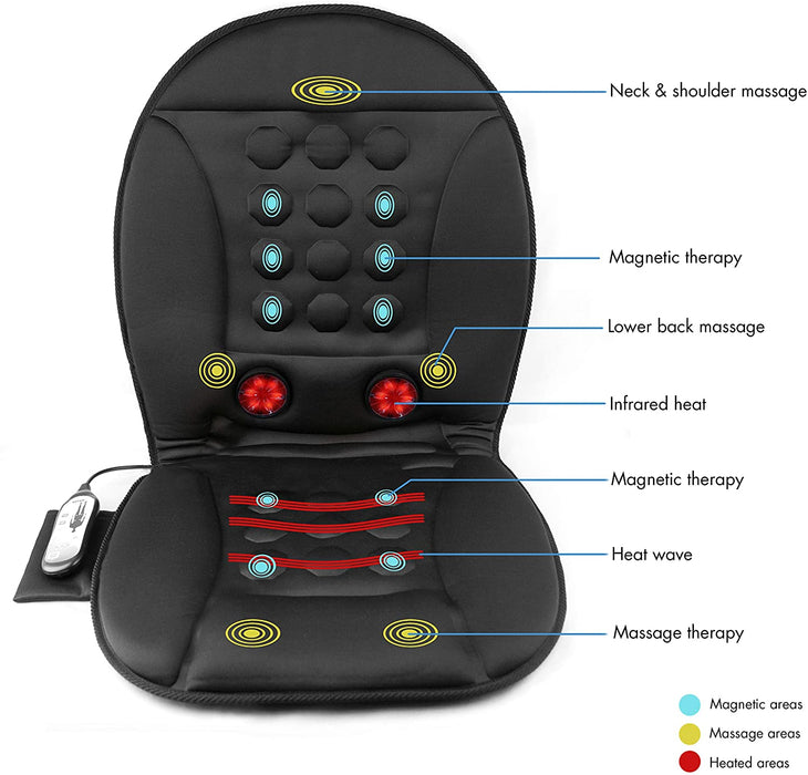 Infra Heat Massage Cushion - 9989