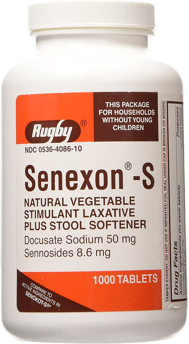 Senexoin-S Compare to Senokot's - PNKSOC6