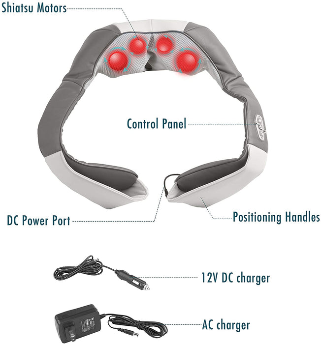 Heated Shiatsu Massage Belt - 9530