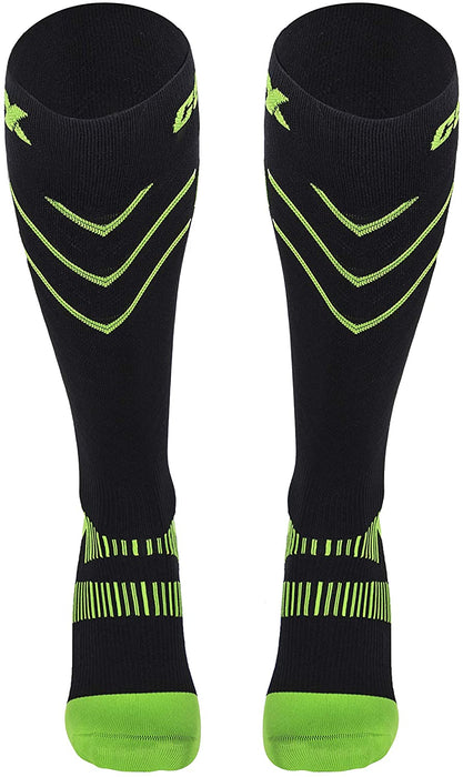 CSX SOCK 15-20 GREEN ON BLACK, X200GB-M - X200GB-M