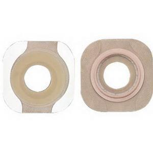 RX ONLY New Image Flat Skin Barriers w/44mm Flange, w/Tape, 32mm Barrier, 5/BX- Sold by Box - 14706