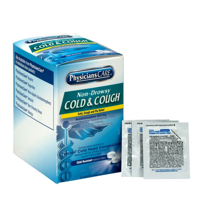 PhysiciansCare Cold & Cough, 50x2/box