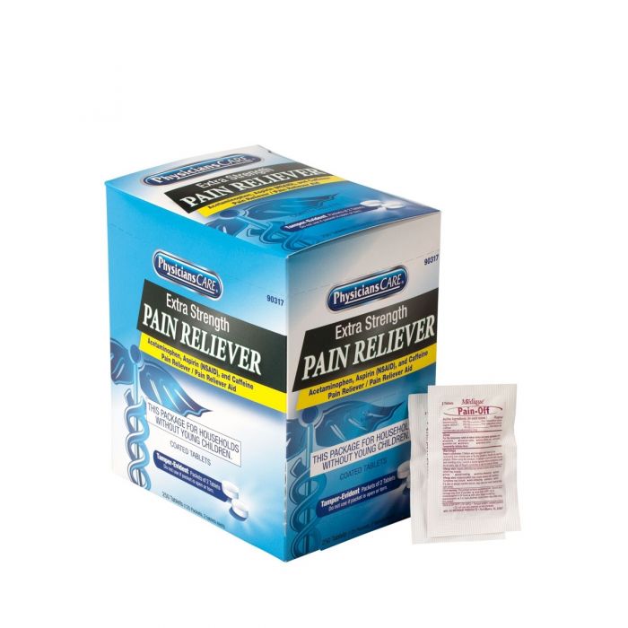 PhysiciansCare Extra Strength Pain Reliever, 125x2/box