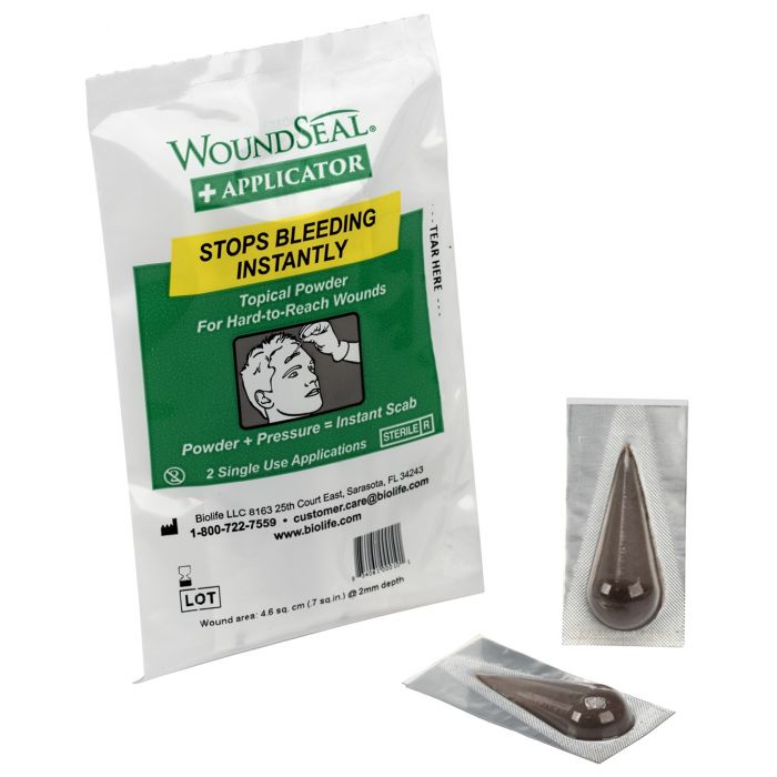 WoundSeal Blood Clot Powder, Applicator Packs, 2 ea