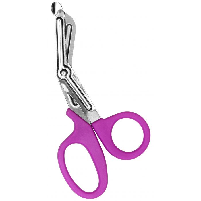7" Stainless Steel Bandage Shears Purple Handle