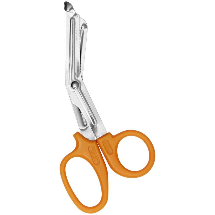 5.75" Stainless Steel Bandage Shears Orange Handle