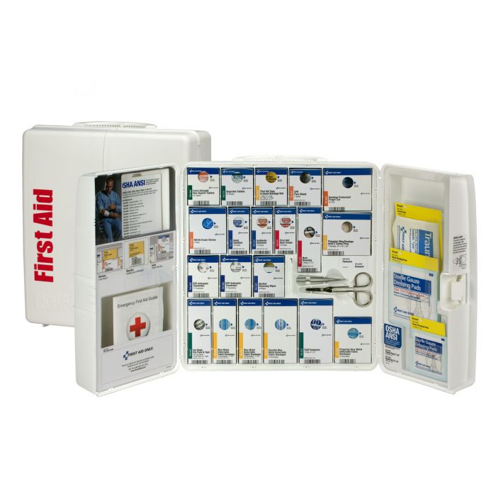 Large Plastic Smart Compliance Food Service Cabinet with Meds, ANSI A+
