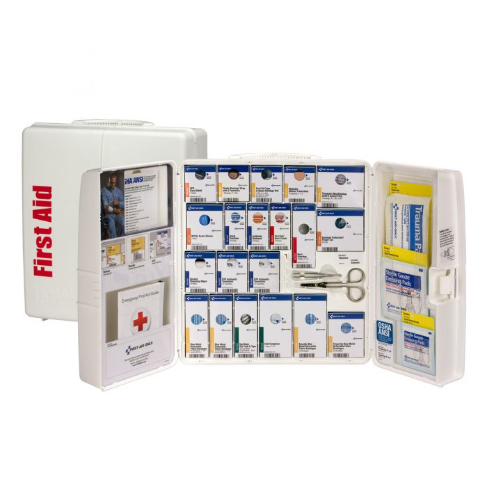 Large Plastic Smart Compliance Food Service Cabinet without Meds, ANSI A+