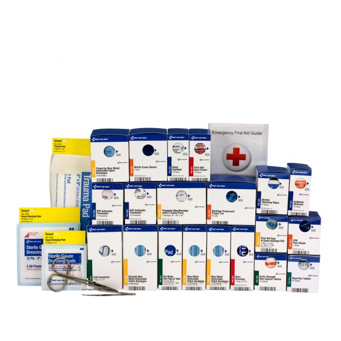 Large Smart Compliance Food Service Refill Pack with Meds, ANSI A+