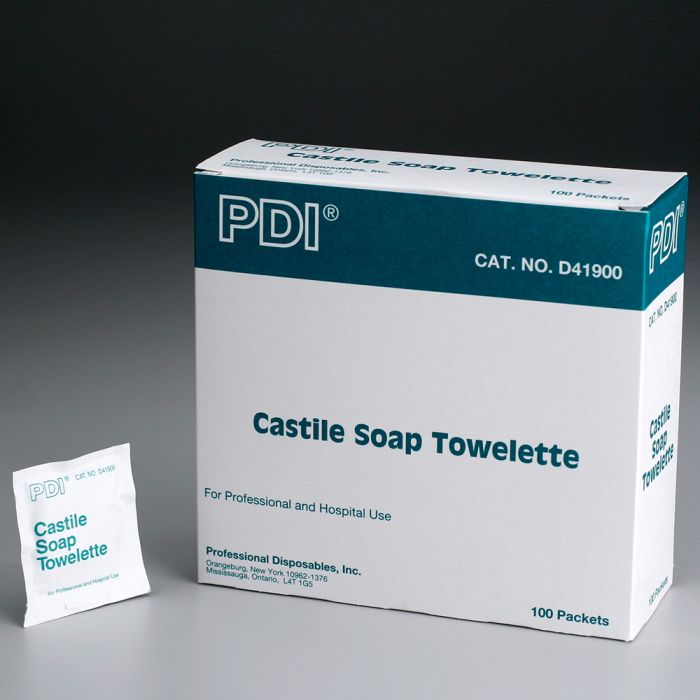 Castile Soap Wipes, 100/box