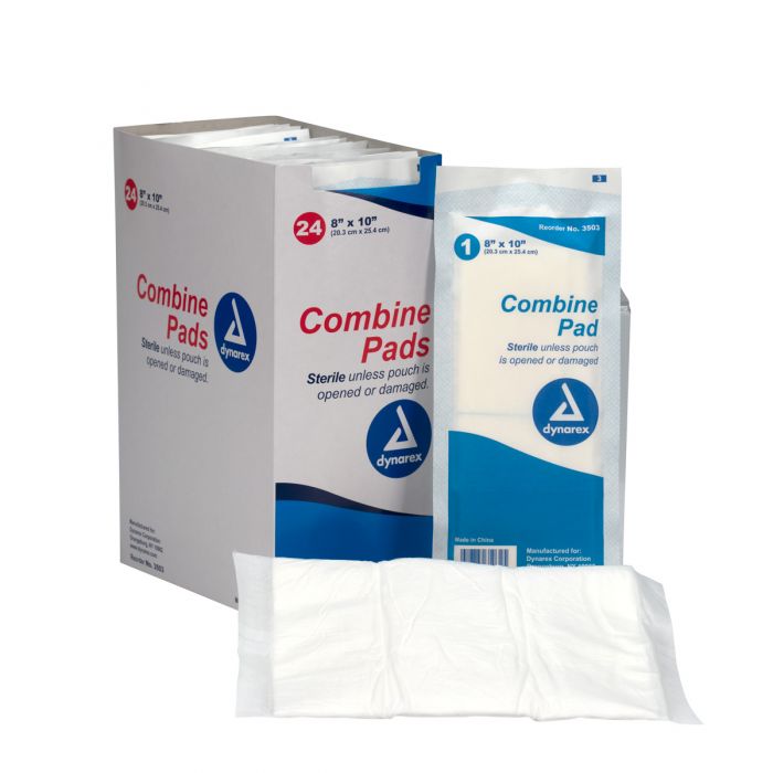 8"x10" Trauma Pad, 24/box