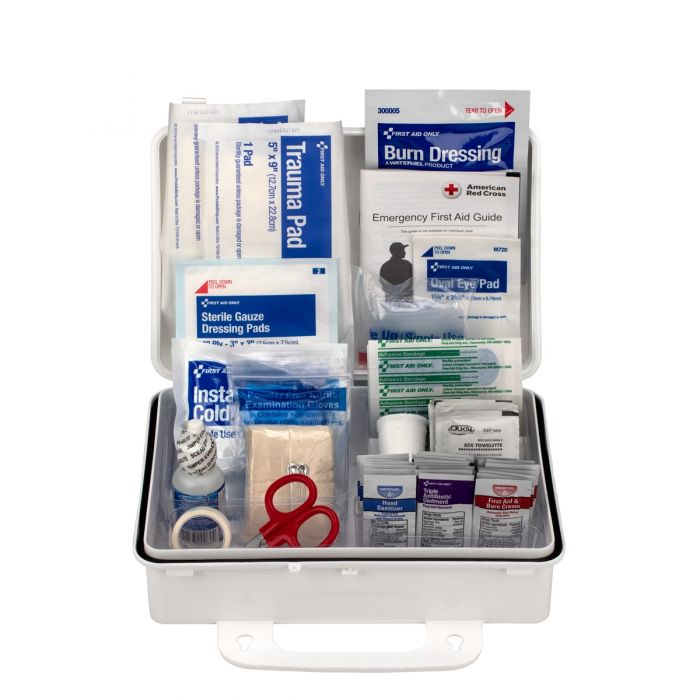 25 Person First Aid Kit, ANSI A, Restaurant Bulk Kit