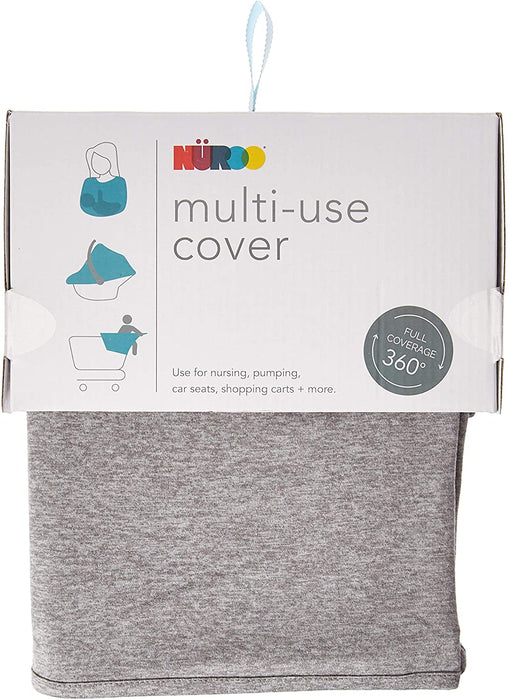 NuRoo, Multi Use Cover, Heather Gray - 08103