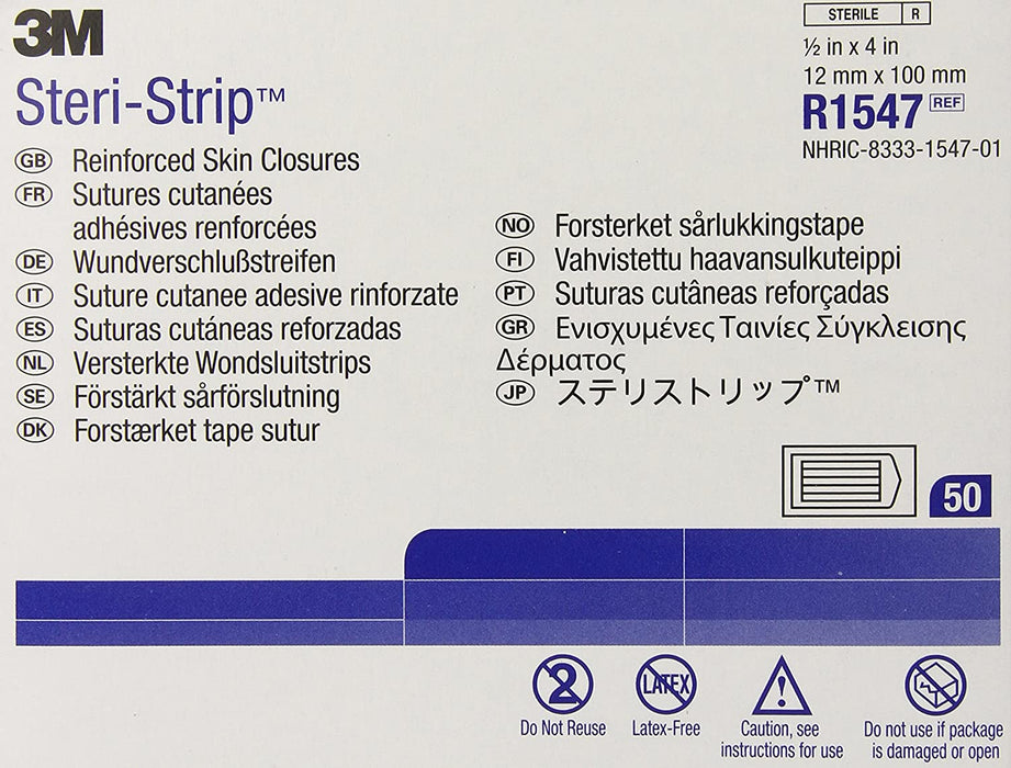 3M Steri-Strip .5" x 4" - R1547
