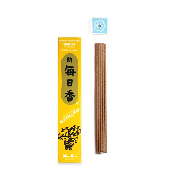 MIMOSA INCENSE AND HOLDER - 98715