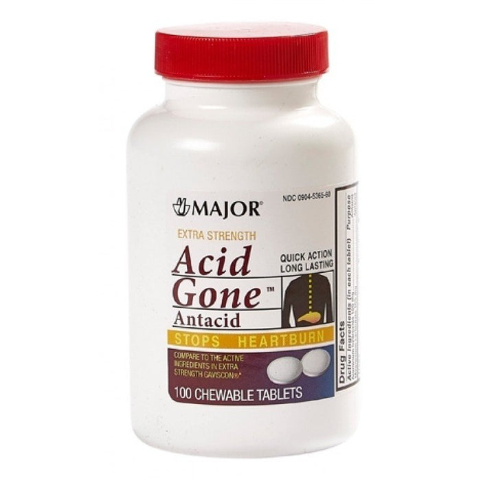 Acid Gone Extra-Strength Chewable 100s - 262337