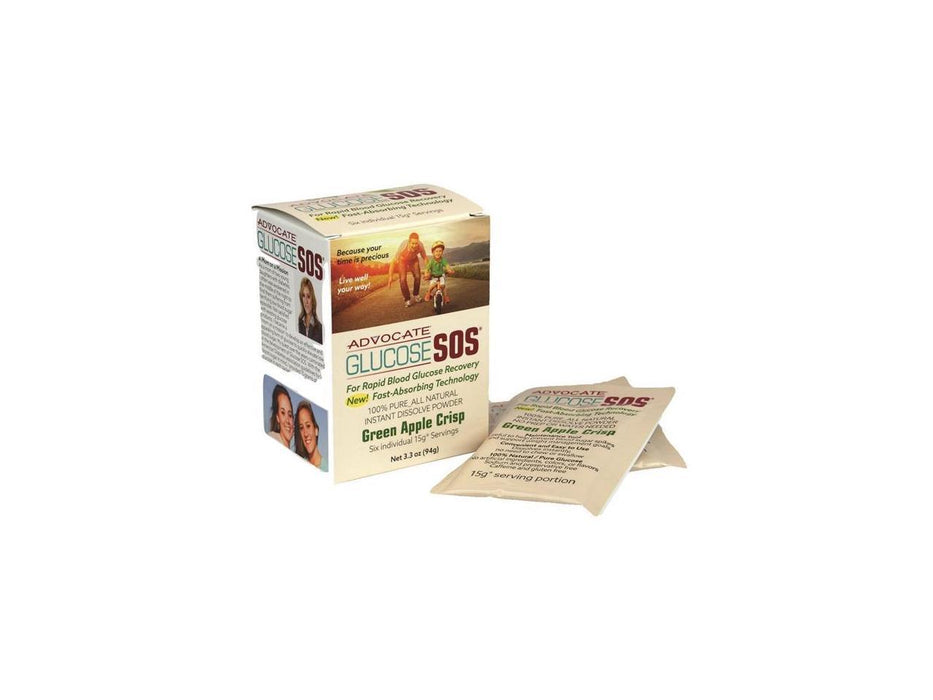 Advocate Glucose SOS Green Apple - GL-SOS-GA