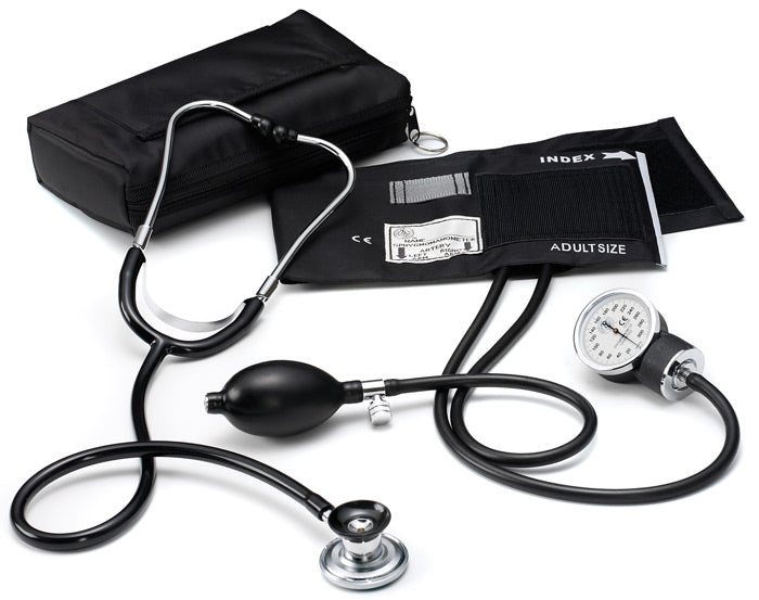 BASIC BP-BLK- W/SPRAGUELITE STETH-BX