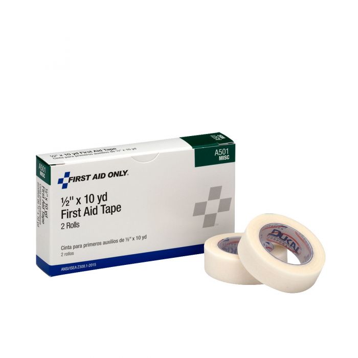 1/2"x10 yd. First Aid Tape, 2/box