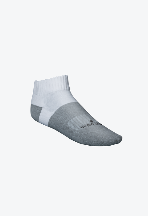 Active Socks, Low Cut, White, XL - A103b