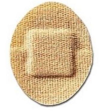 BANDAGE ADHESIVE COVERLET OVAL 1 1/4 100BX - BDF0303Z