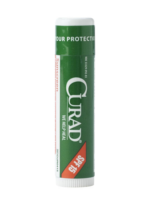 LIP BALM, PETRO FREE, SPF 15, CURAD, PK24 - CUR0415