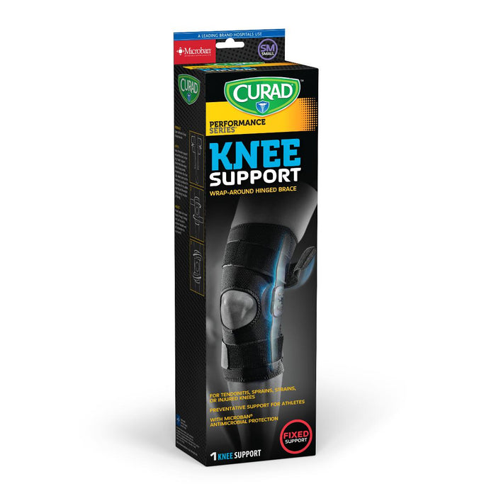 Curad Knee Support Wrap-Around Hinged Brace Medline S - CUR23220SD