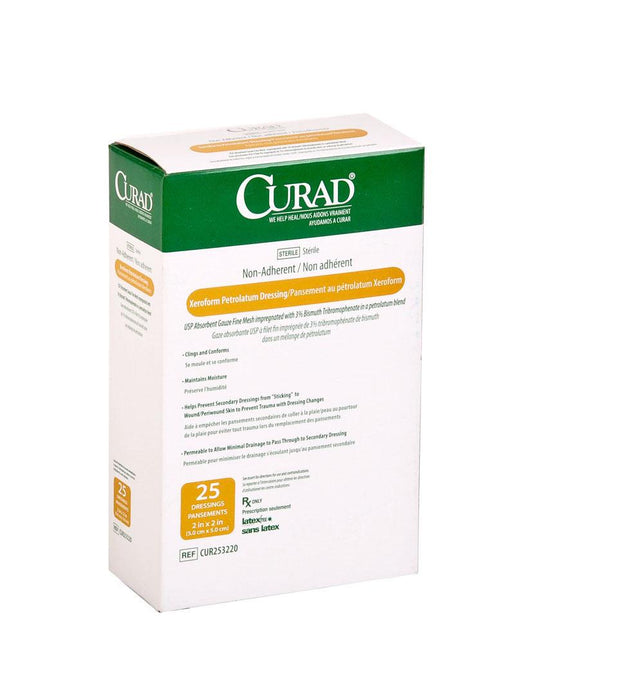 CURAD Sterile Xeroform Gauze - CUR253220H