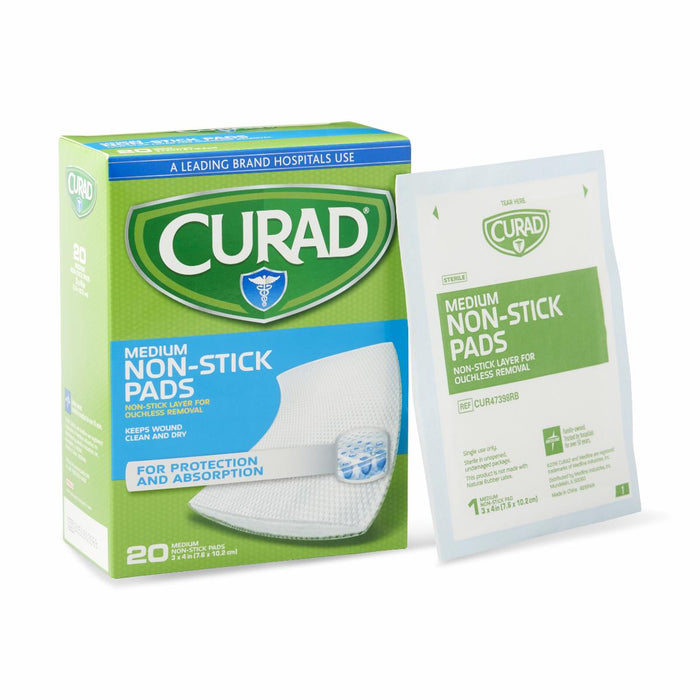 Medium Non-Stick Pads 3 x 4 - CUR47398RB