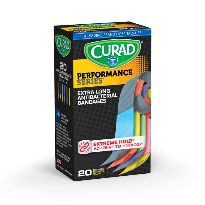 BNDG ANTIBAC PERFORM LONG 6-COLORS 20CT - CUR5019