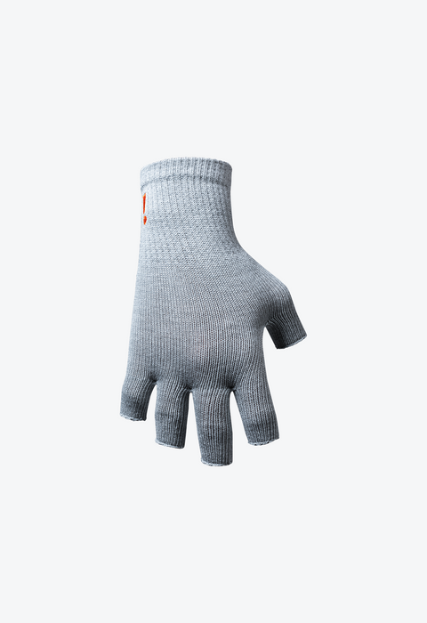 Circulation Gloves, Fingerless, Grey, L, 3.25-4.5in - GL602