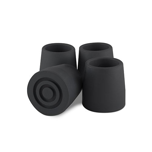 Walker/Commode Tips 1" - Black    #20 - T40100BL