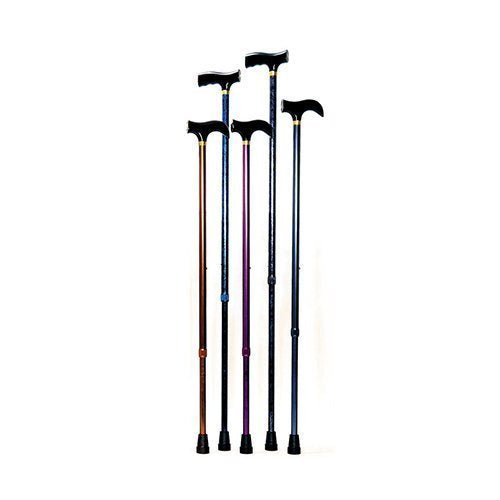 Steppin' Out T-Handle Cane with Textured Finish - Red - W1430R